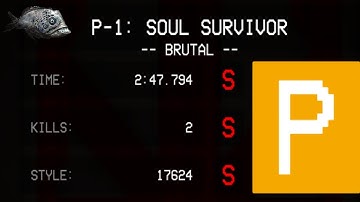 ULTRAKILL P-1 P-rank (Brutal)