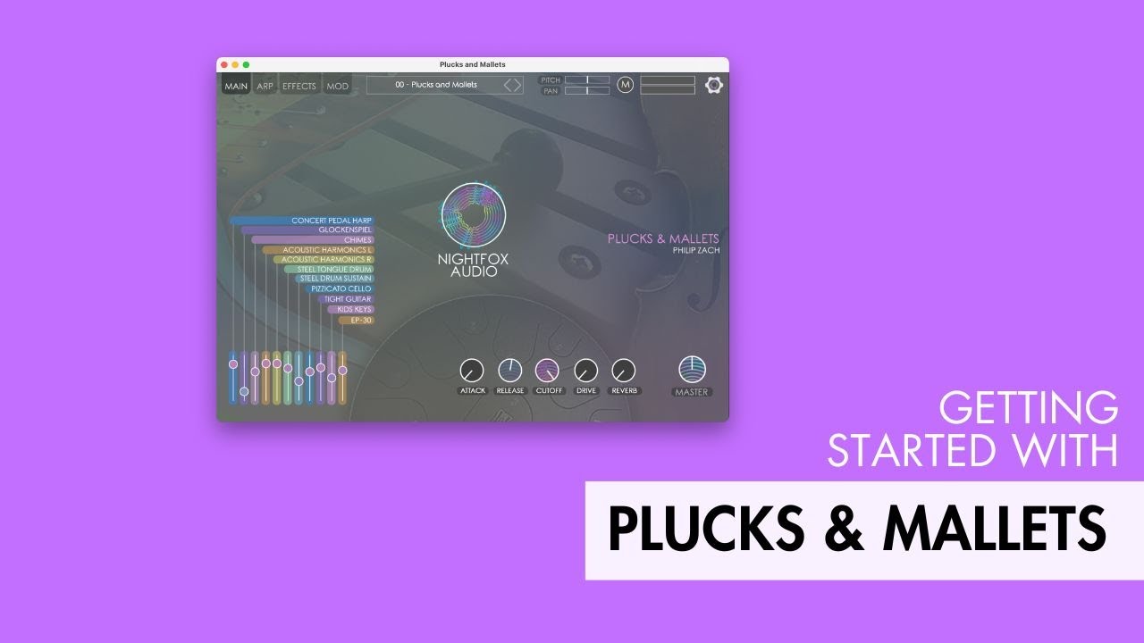 Getting Started with Plucks and Mallets - YouTube