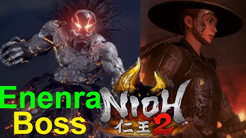 Nioh 2 仁王 2 Enenra Boss Fight Yokai Shift Defensive Style | Nioh 2: The Complete Edition PC Gameplay