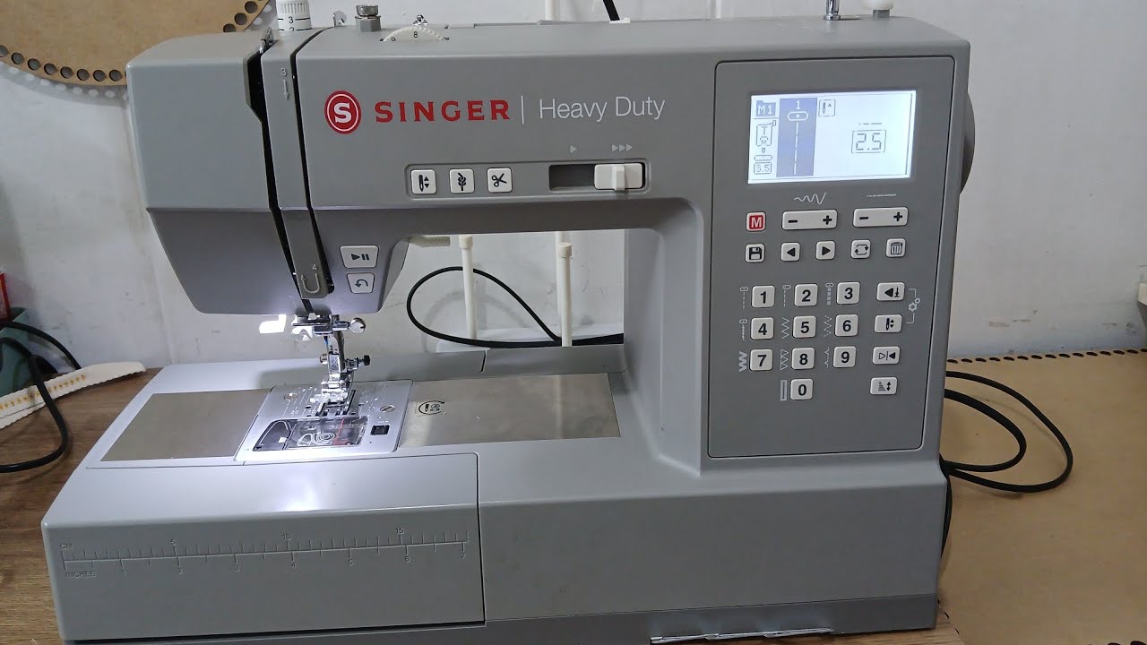 Singer Heavy Duty 6805C - Primeiras Impressões e Recursos Incríveis! (Parte 1)