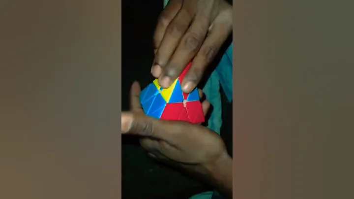 pyraminx cube kaise Sol kare. pyramid cube solutions #short #realcontent #trending #youtubeindia