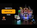 Touch Light Kit for LEGO® Batman 76300 Arkham Asylum