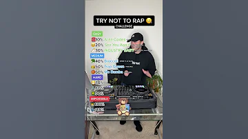 Try Not To RAP Challenge 🤐