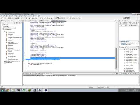 Java programming - Video 16 - ButtonListeners and CardLayouts