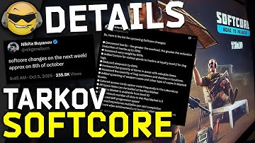 INSANE CHANGES!!! Tarkov Softcore Wipe // Escape from Tarkov News