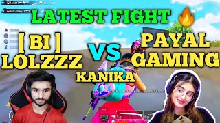 Bi team vs Hydra Kanika vs Payal gaming full intense fight in ve star Scrims | Bgmi Live | Pubg