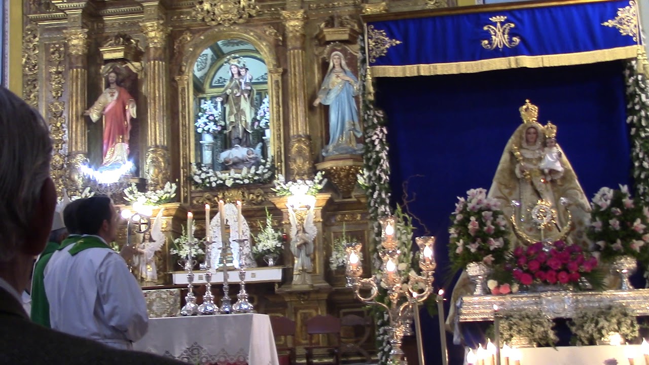 Canto de despedida a la Virgen de Luna
