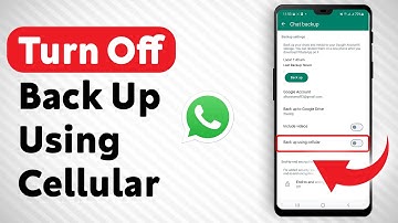 How To Turn Off Back Up Using Cellular On WhatsApp - Full Guide