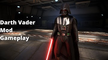Star Wars Battlefront II - Darth Vader Mod Gameplay (Fallen Order)