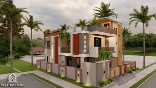"Modern Bungalow Design | Planning + Modeling + Rendering | Architecture Visualization 2026"