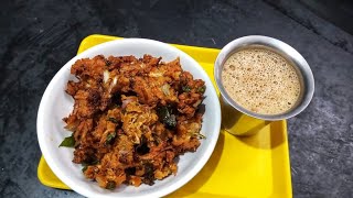 முட்டைகோஸ் பக்கோடா | Cabbage Pakoda in Tamil | pakoda recipe in tamil | tea time snacks in tamil