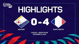 Highlights | Bonaire vs Saint Martin | 2023\/24 Concacaf Nations League