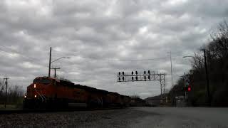 (Motorcyclists almost hit by train) Cement City Rd railroad crossing in Sugar Creek, MO