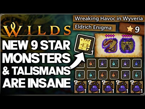 Monster Hunter Wilds - 9 Star Monsters = RIDICULOUS - New Talismans & Event Quest Guide - Update!