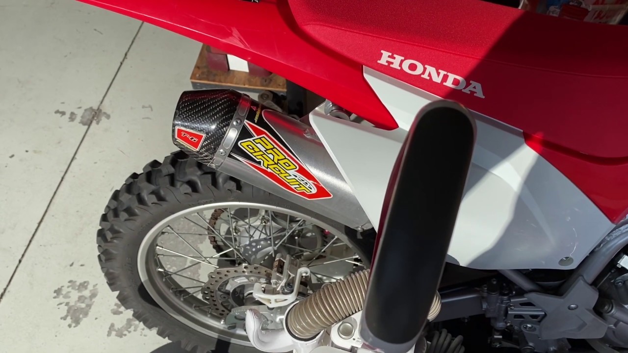 2019 Crf250f Rev With Pro Circuit Exhaust!! - YouTube