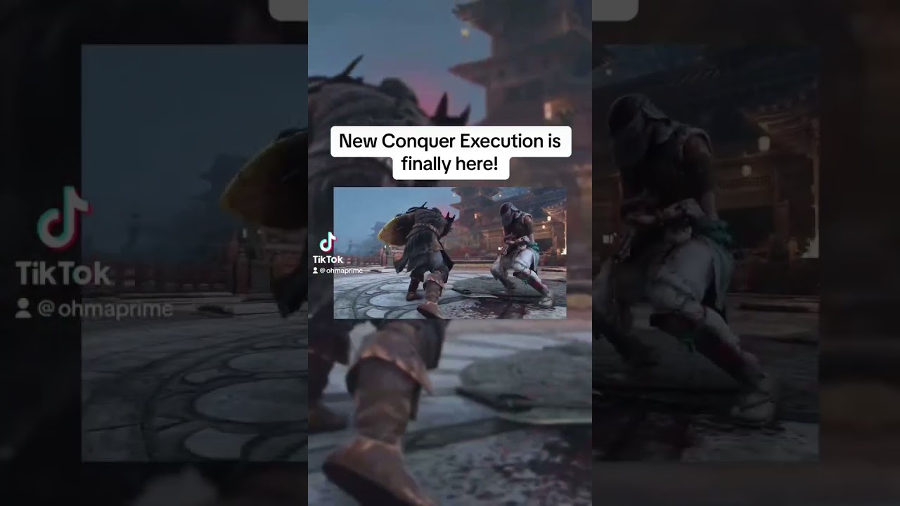 For honor - New conquer Execution!