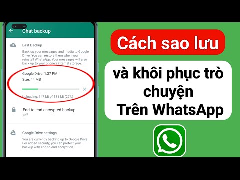 Video: Bản sao lưu WhatsApp của tôi ở đâu?