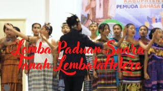 Tanah Lembata Helerolomba Paduan Suaramenyongsong Bulan Bahasa
