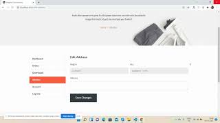 Build Complete Ecommerce Website in Angular 13 - User Edit Address Page