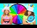 MYSTERY WHEEL OF CAKE CHALLENGE - TWINS BIRTHDAY!!!