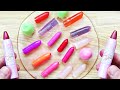 Slime Coloring with Makeup! Mixing 18 lipsticks & Lip Balms Into Clear Slime! Satisfying Slime Video