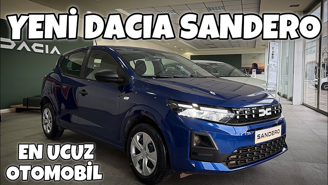 TR’nin En Ucuz Otomobili Yeni Dacia Sandero 