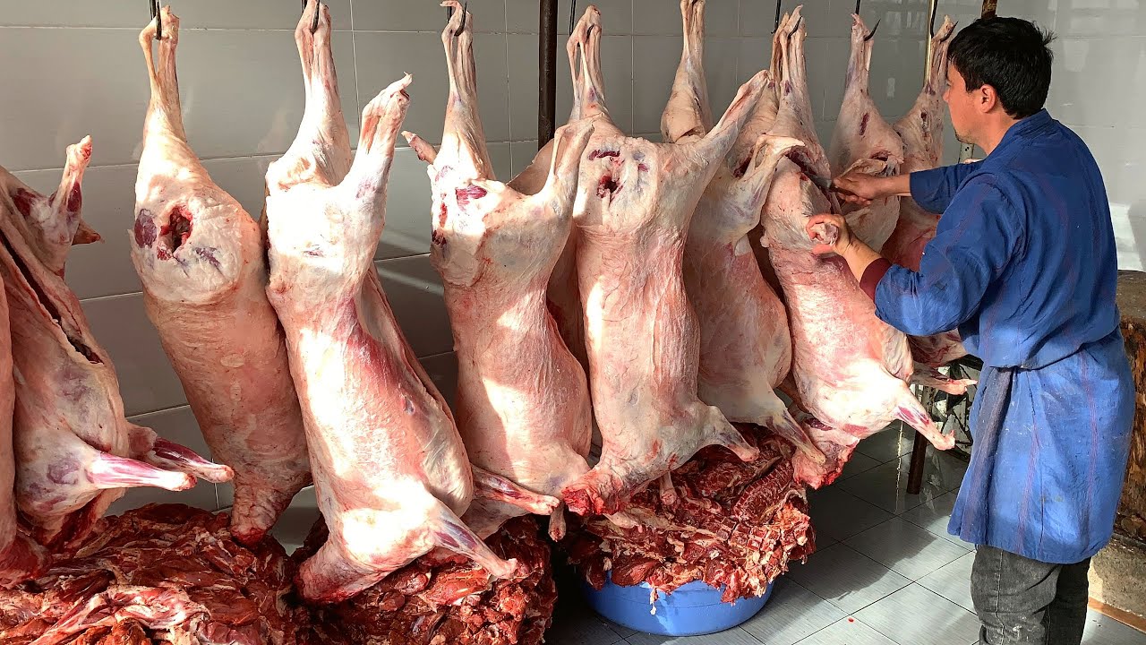 750 кг Тандырное мясо | Гигантский Тандыр | Самое вкусное мясо | Узбекистан