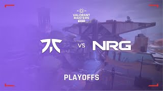 Fnatic v NRG Map 1 Fracture PLAYOFFS