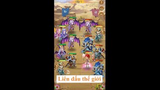 Yêu Quái Tam Quốc: Liên Đấu Thế Giới | Hero Clash: Pocket War screenshot 1