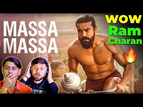 Massa Massa Song Reaction🔥| Ram Charan, Janhvi Kapoor, AR Rahman | The Reacting Bros