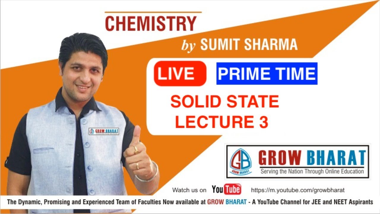 SOLID STATE LECTURE 3 CLASS 12TH - YouTube