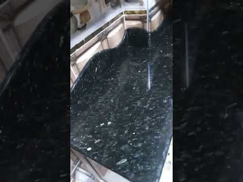 مطبخ جرنيت قشر سمك زيتي