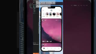 Create this #instagram #redesign #app #ui with #flutter 3.3! #shorts
