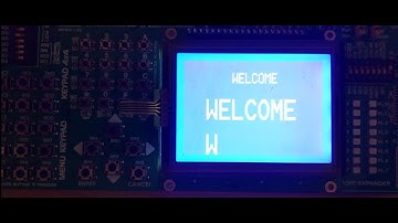 GLCD Font generation using MikroElektronika GLCD Font creator with example