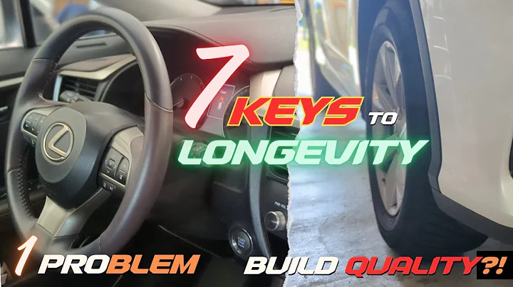SEVEN Secrets to Toyota Lexus Longevity: ONE Problem may Surprise You! #rx350 #carcare #reliability
