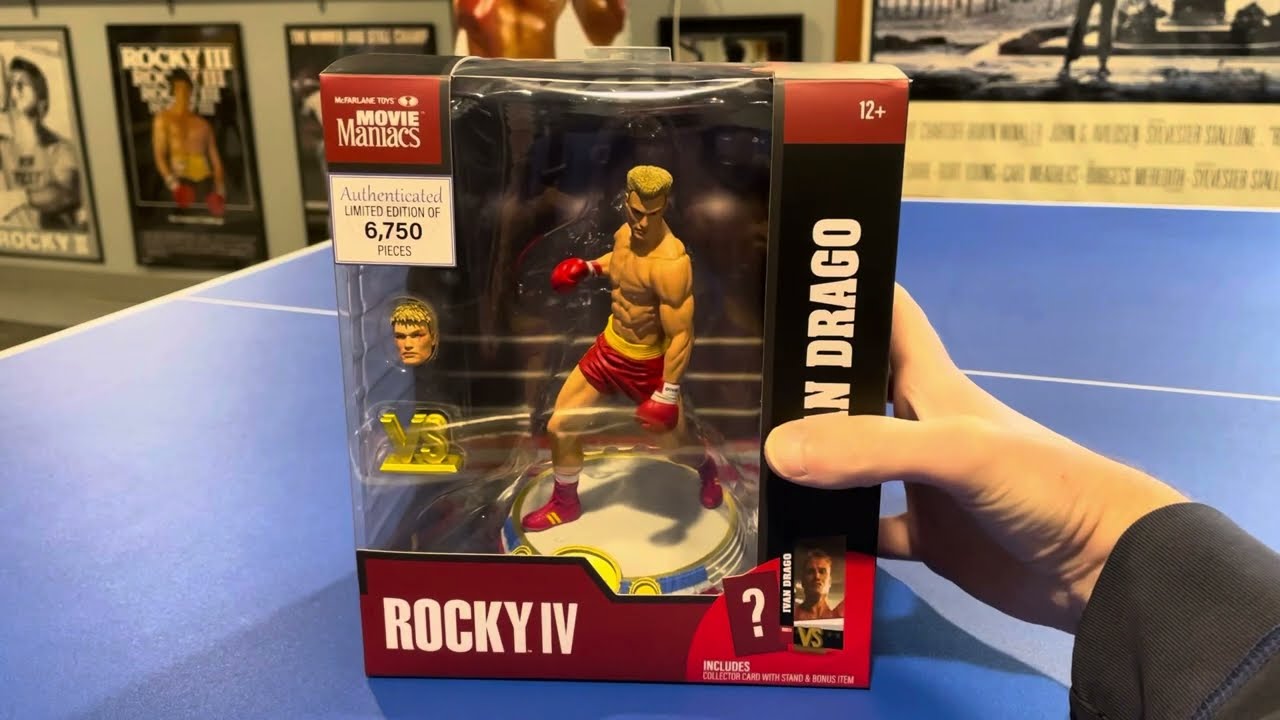 Rocky IV: Ivan Drago McFarlane Toys Movie Maniacs