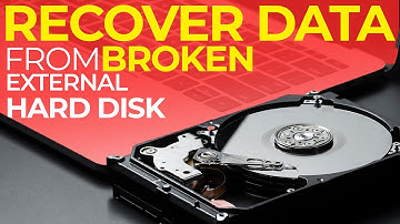 How To Recover Data From A Dropped External Hard Drive : Restore Data From Dead Or Damaged Drive