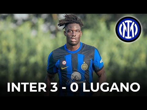 Buona la prima per l'Inter: 3-0 nel test contro il Lugano, in rete