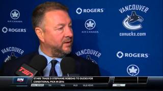 Roberto Luongo Traded to Florida Panthers 03/04/14 [HD]