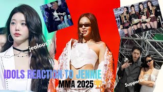 Idols Reaction (Full) to Jennie's Performance at MMA 2025 | kwaiii Asami  screenshot 2