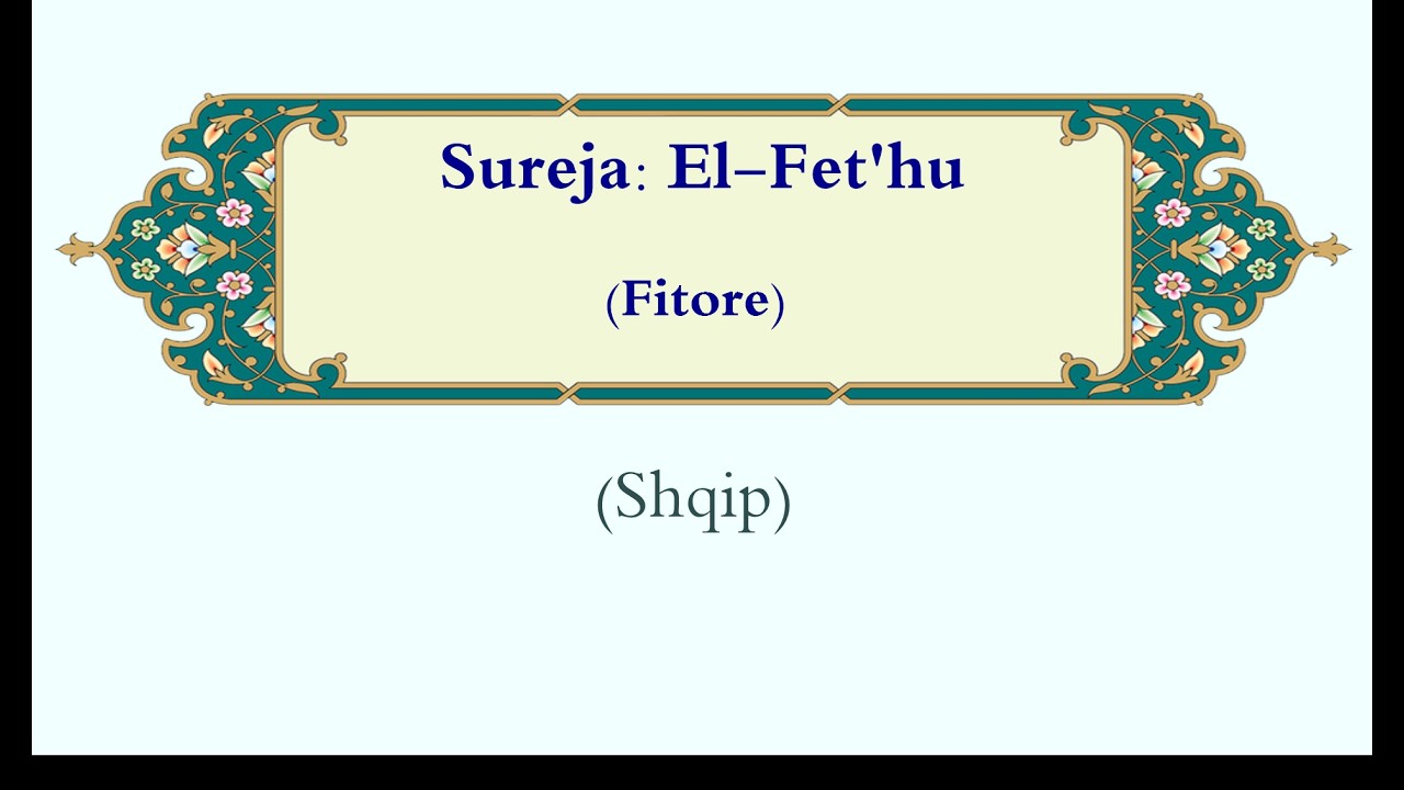 El-Fet'hu