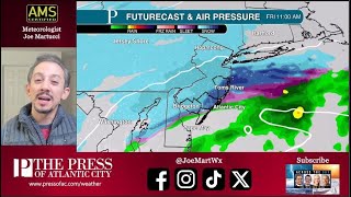 The final forecast before snow impacts NJ Friday with Meteorologist Joe Martucci