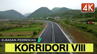 KORRIDORI VIII - AVANCOJNE PUNIMET NE RRUGEN E SHUME PRITUR ELBASAN - PERRENJAS, With SUBTITLES [4K]