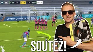 POPRVÉ HRAJI FIFA MOBILE! JAK VELKÝ JE ROZDÍL? + SOUTĚŽ O SLUCHÁTKA