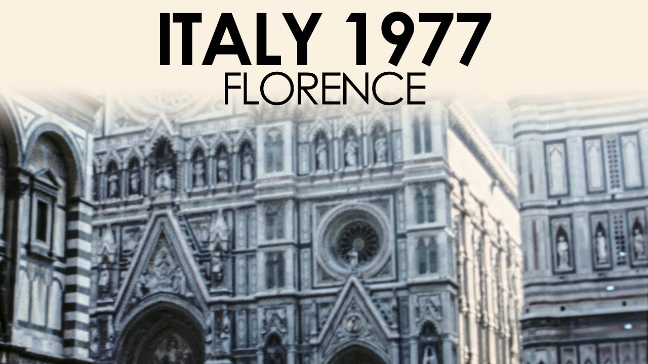 Florence Archive Footage | The History Of Florence Through Archive Footage