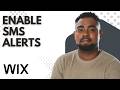 How to Enable SMS Notifications on Wix (2026) | Wix Tutorial
