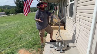 CO-Z 20 Inch Pressure Surface Cleaner unboxing and review.