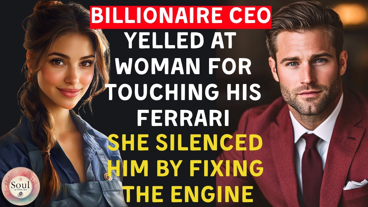 Billionaire CEO Yelled at Her for Touching His Ferrari — Then She Fixed the Engine