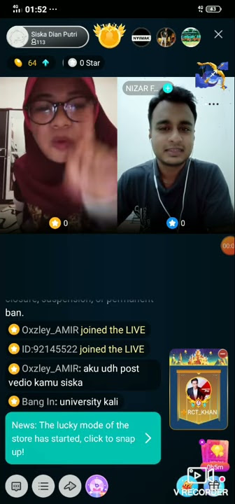 Siska dian putri amara bigo live aja lol