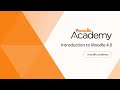 Introduction to Moodle 4.0 | Moodle Academy